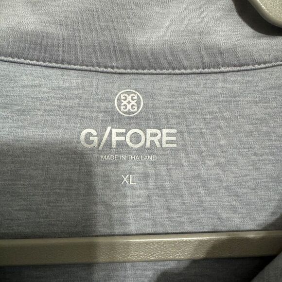 G/Fore 1/2 zip light gray pullover men’s size XL - Picture 4 of 6